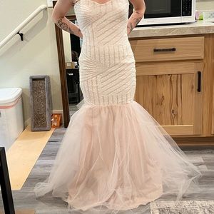 Prom dress, only worn once in 2015!